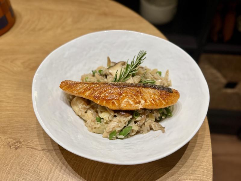 Featured image of post 食材丰富的risotto